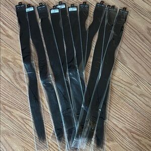 Sleek Black Hair Extensions